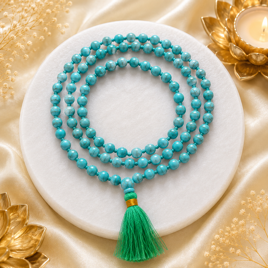The Irani Firoza String ( Turquoise Stone ) 108 Beads