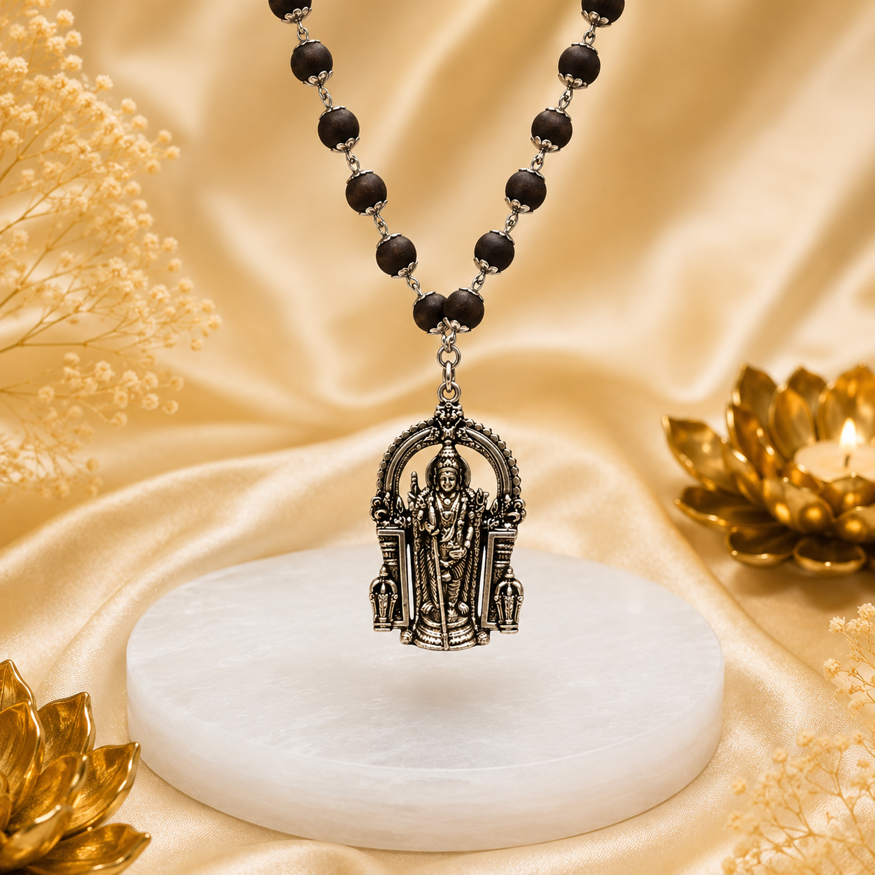 The Murugan Karungali Mala - (SALE - Buy 1 Get 1)