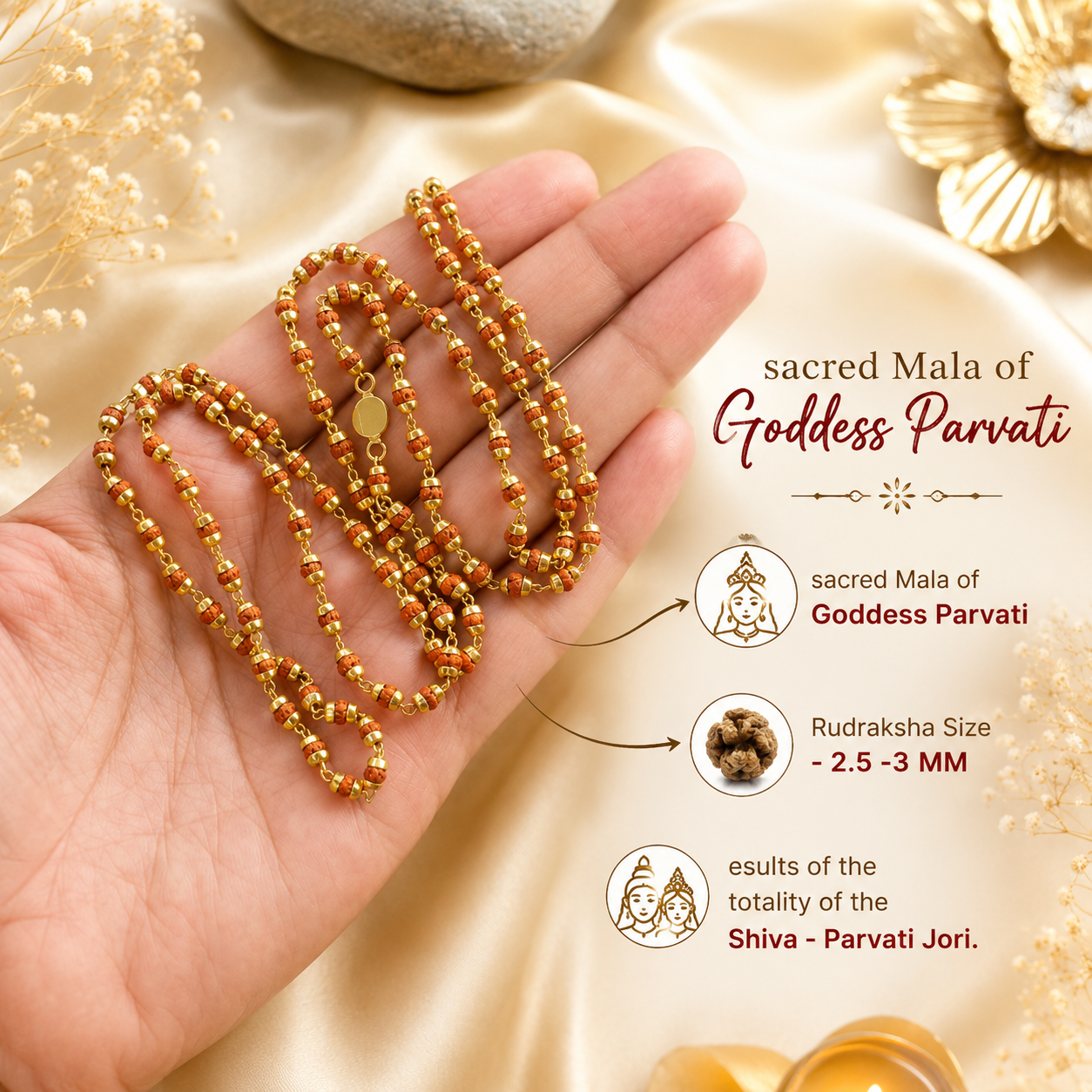 The Rare Rudrani Mala - (SALE - Buy 1 Get 1)