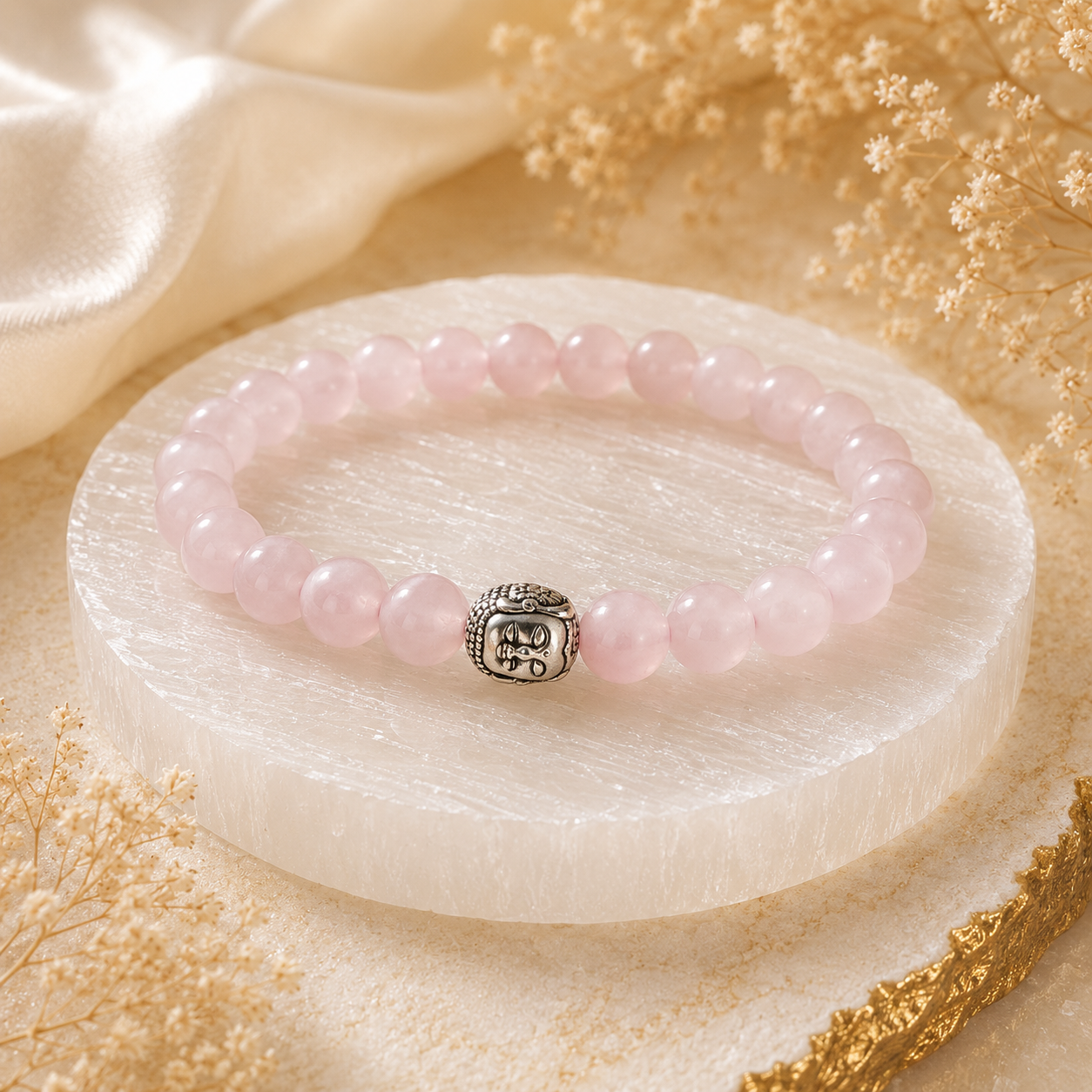 Rose Quarts Bracelet Buy One Get One Free