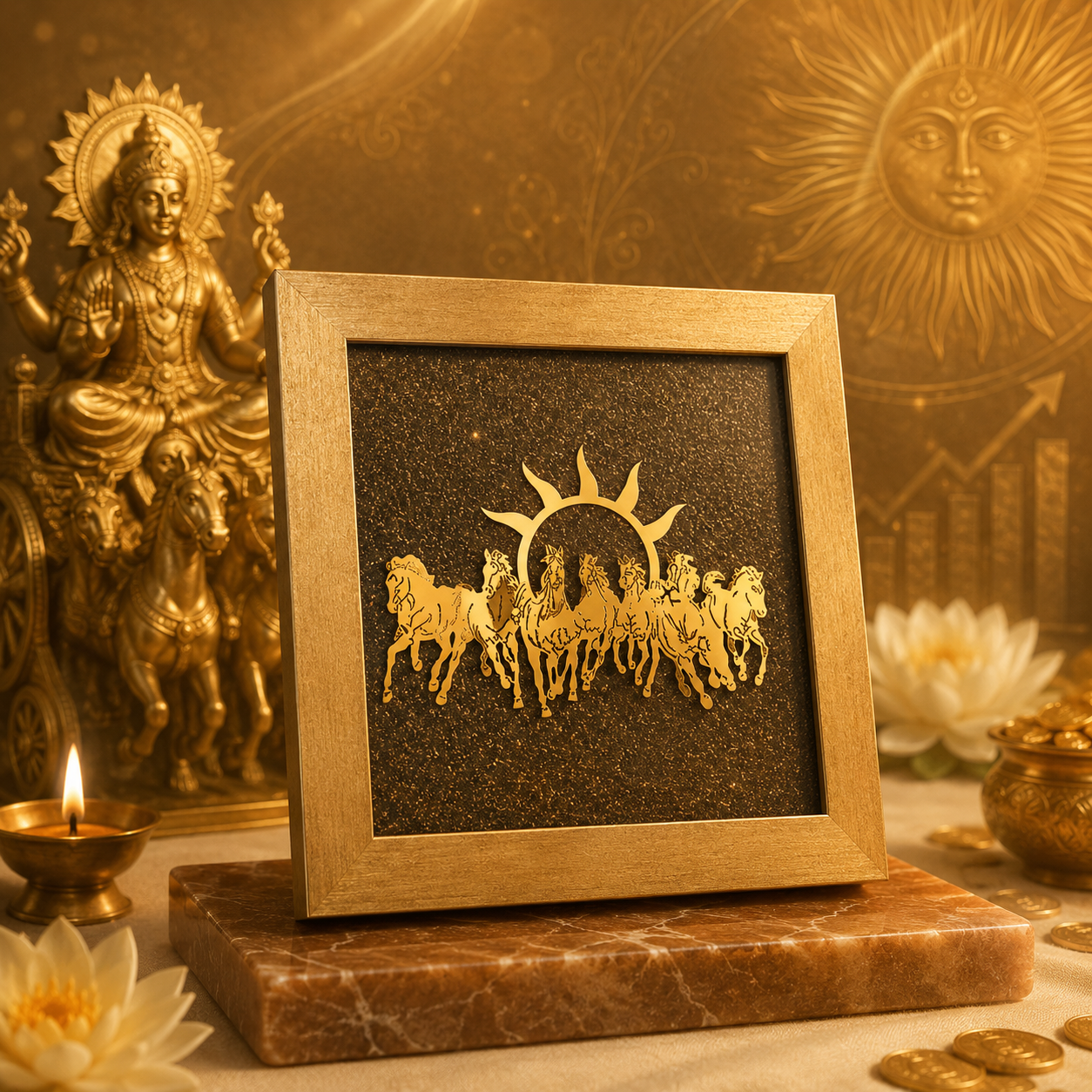 7 Running Horses - Victory Growth & Swift Achievement