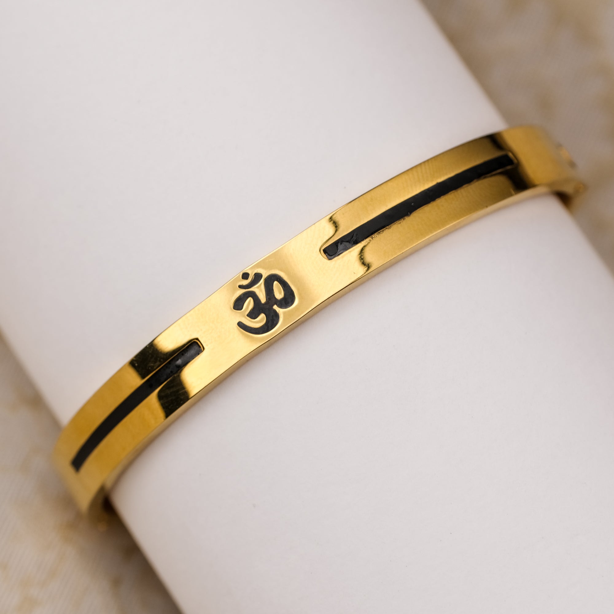 The Resilience Kada ( 18 K Gold Plated ) - Buy 1 Get 1 Free