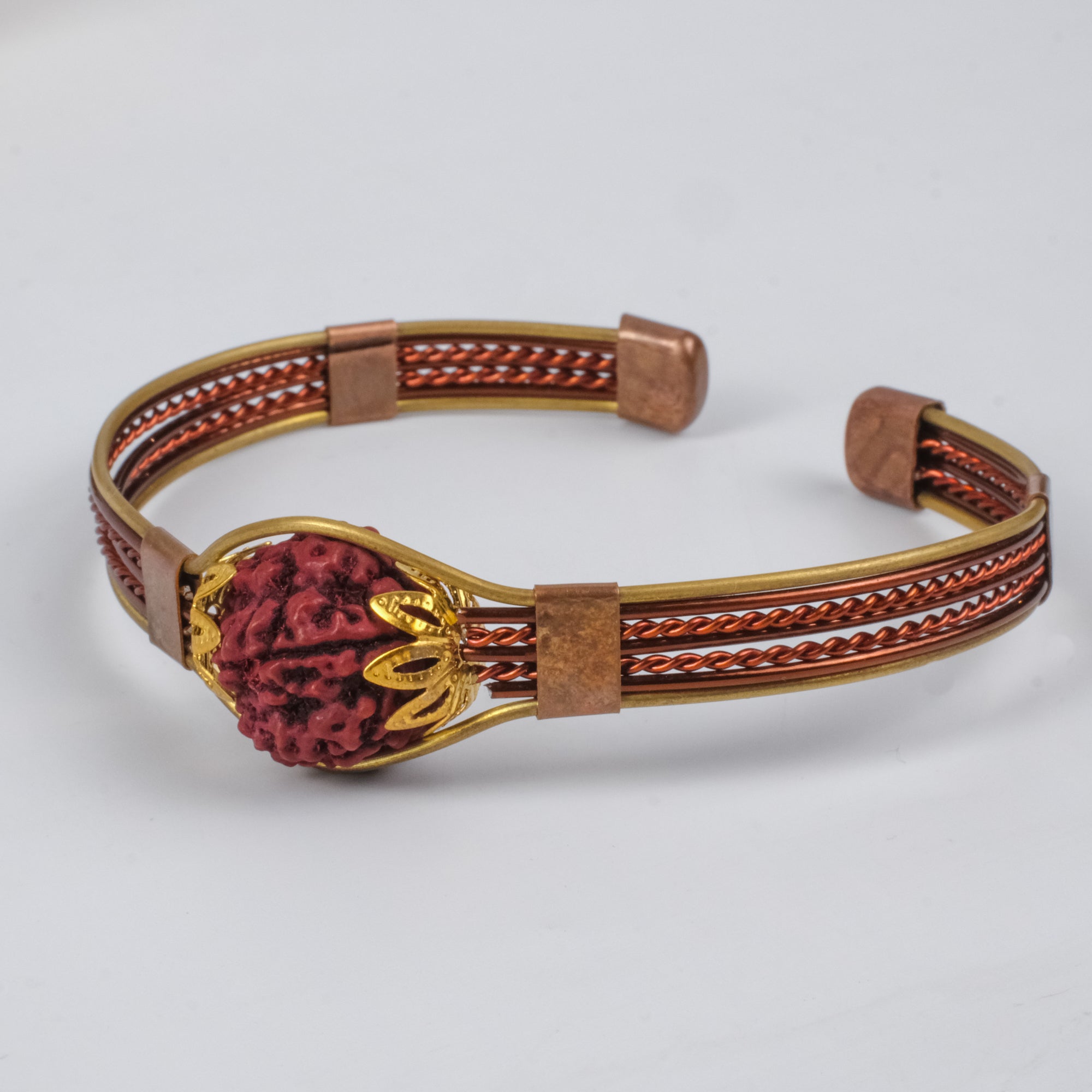 Mahalakshmi Rudraksha Kada ( Free Rudraksha Bracelet )