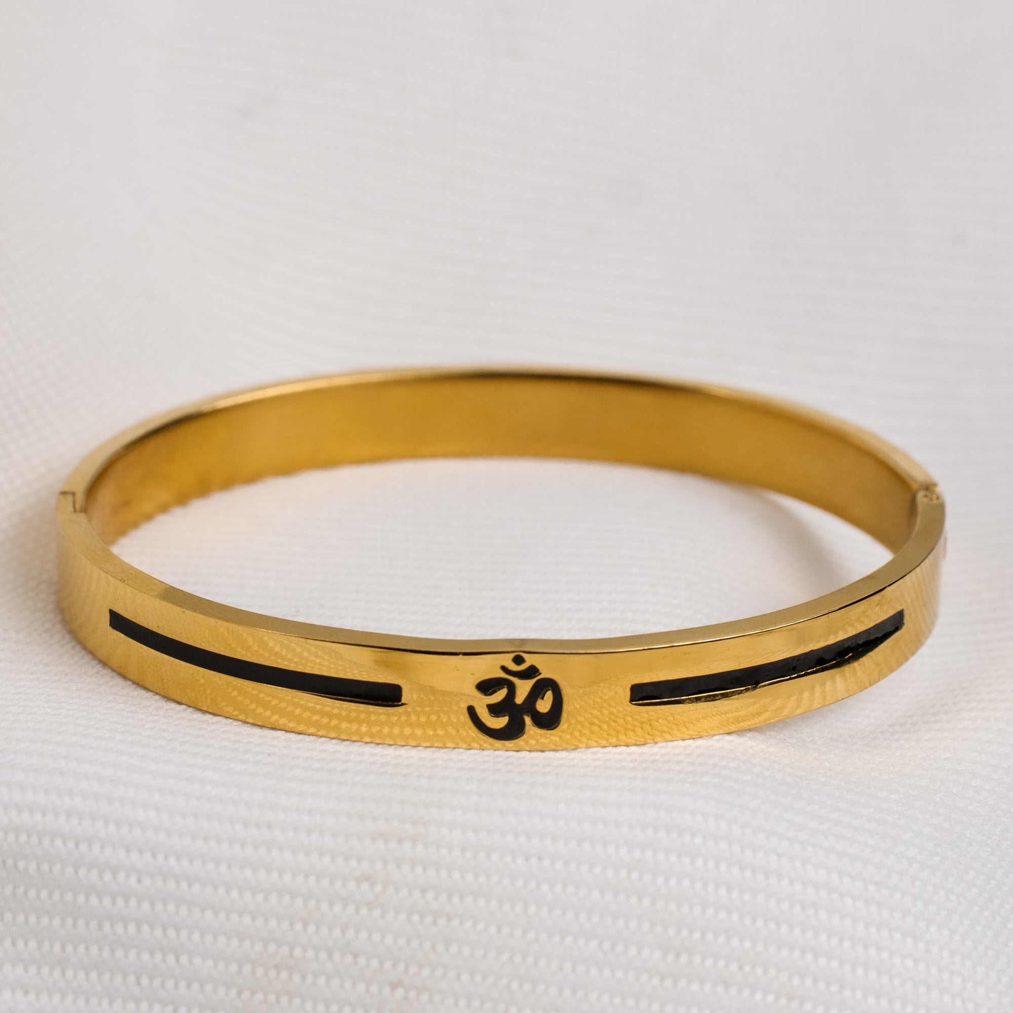 The Resilience Kada ( 18 K Gold Plated ) - Buy 1 Get 1 Free