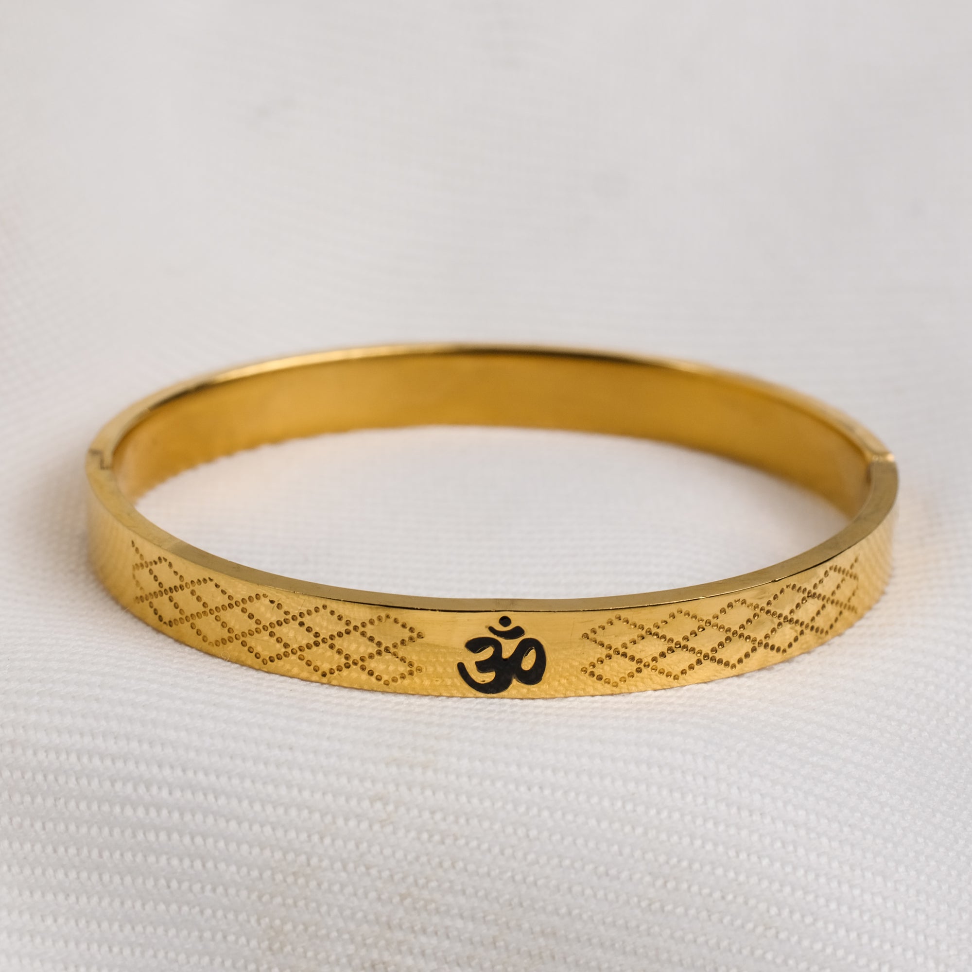The Resilience Kada (18 K Gold Plated ) - Buy 1 Get 1 Free