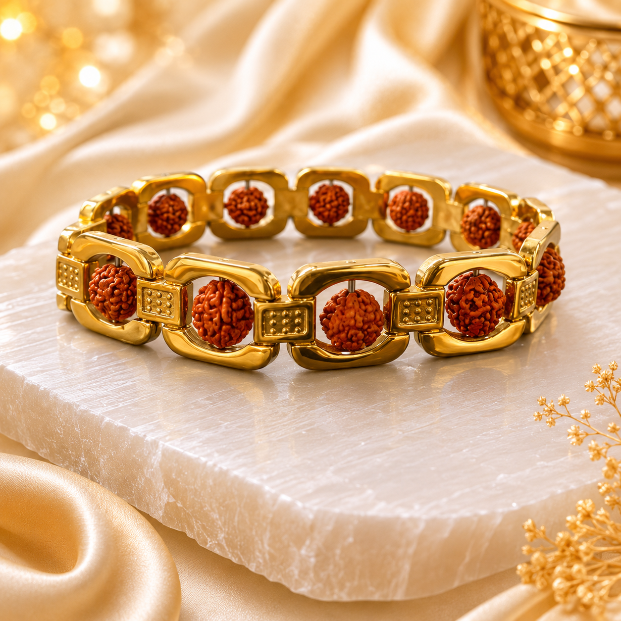 Premium 5 Mukhi Rudraksha Bracelet