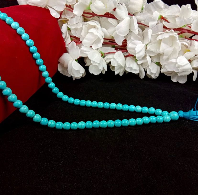 The Irani Firoza String ( Turquoise Stone ) 108 Beads