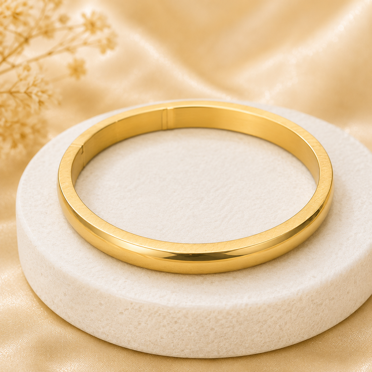 Shakti Kada – 18K Gold Plated (Round) - (SALE - Buy 1 Get 1)