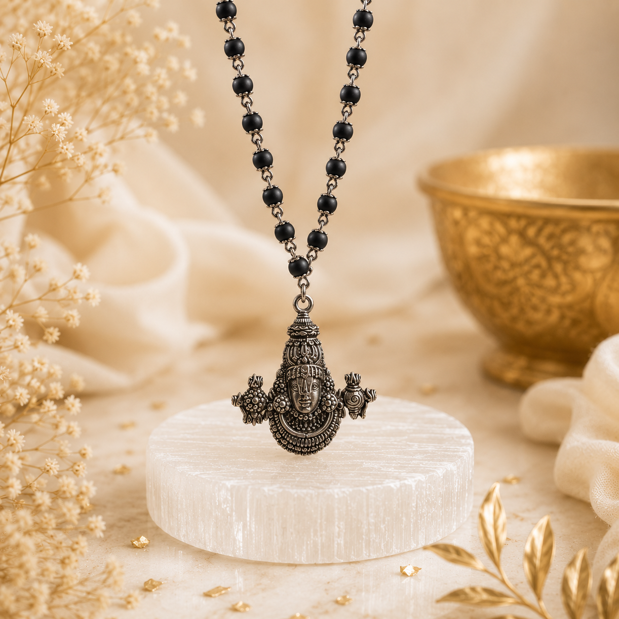 Tirupati Balaji Mala – Pure Karungali - (SALE - Buy 1 Get 1)
