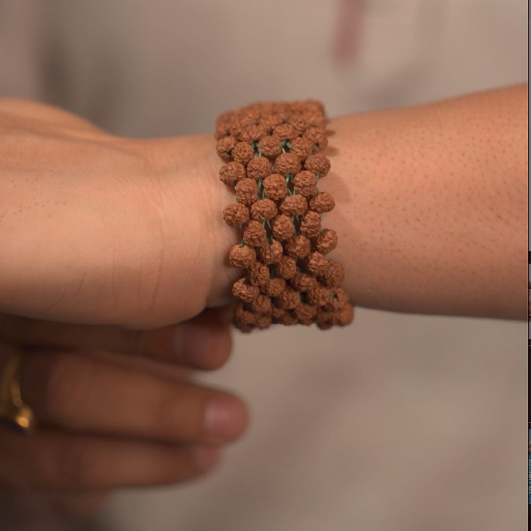 108 Beads Rudraksha Bracelet ( Energised )