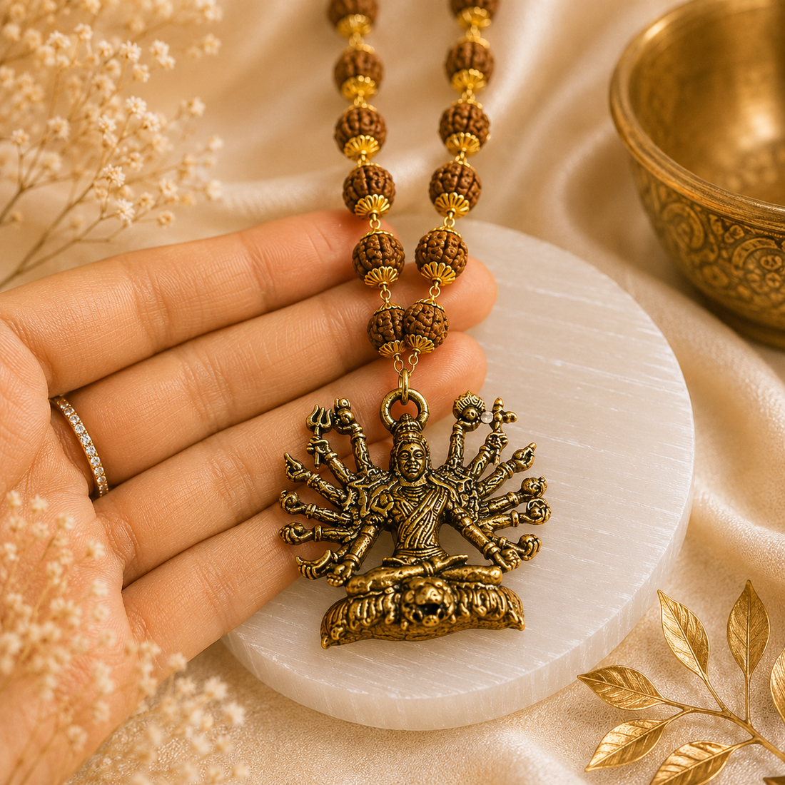 The Akhanda Shiv Locket: Cosmic Strength &amp; Spiritual Harmony - (Buy1 Get1 Free)