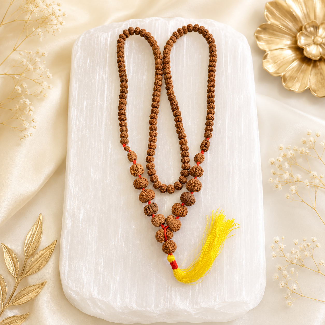 Rudraksha Siddh Mala 1 - 14 Rudraksha ( Nepal )
