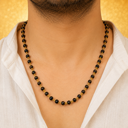 The Original Karungali Mala with 18 K Gold Plating - (SALE - Buy 1 Get 1)