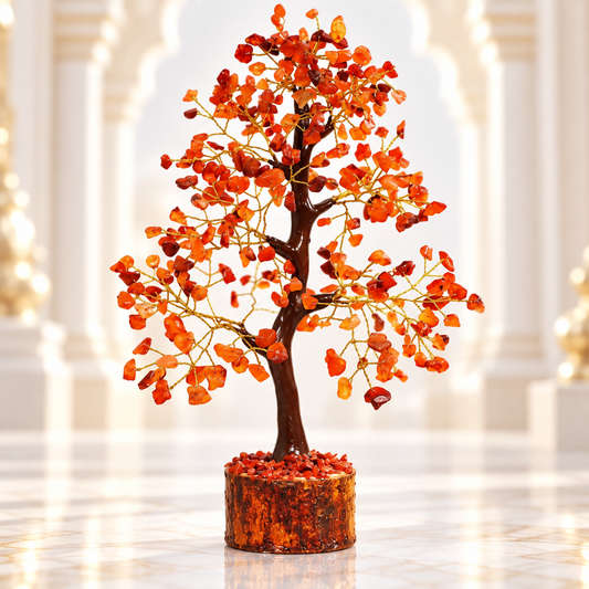 CARNELIAN CRYSTAL TREE