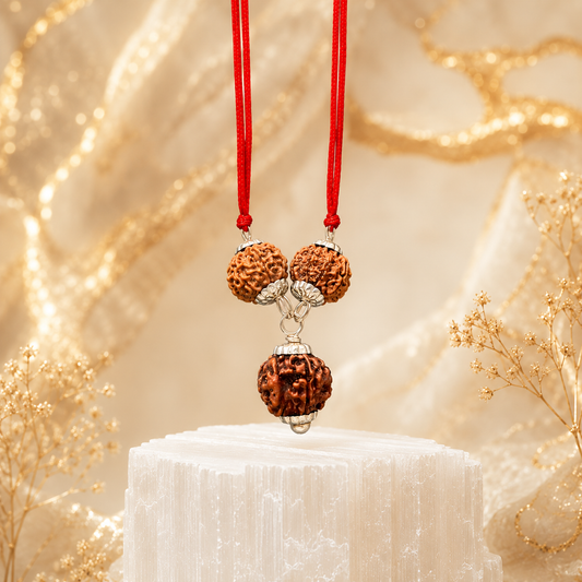 Lakshmi Ganesh Kavach Combination in Pure Silver Capping