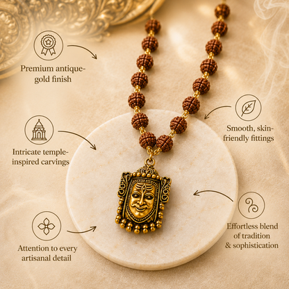 Mahakal Raksha Kavach(Gold Plated) - (SALE - Buy 1 Get 1)