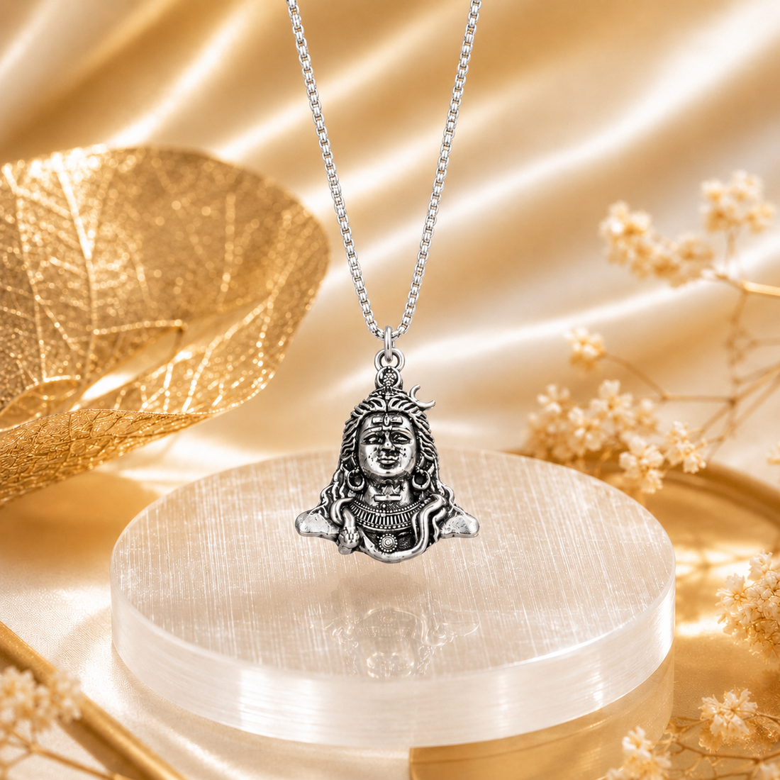 AdiYogi Locket with Chain - (SALE - Buy 1 Get 1)