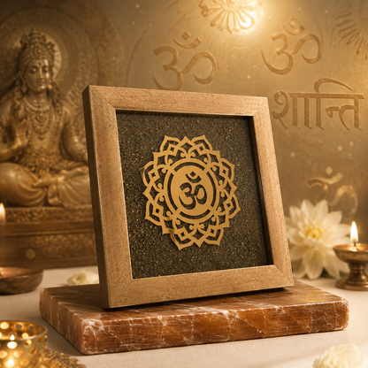 Om Shanti Yantra - Calm Balanced &amp; Protective Atmosphere