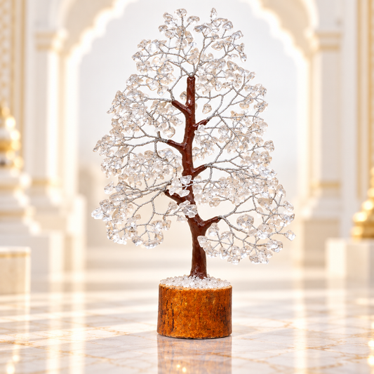 CLEAR QUARTZ CRYSTAL TREE