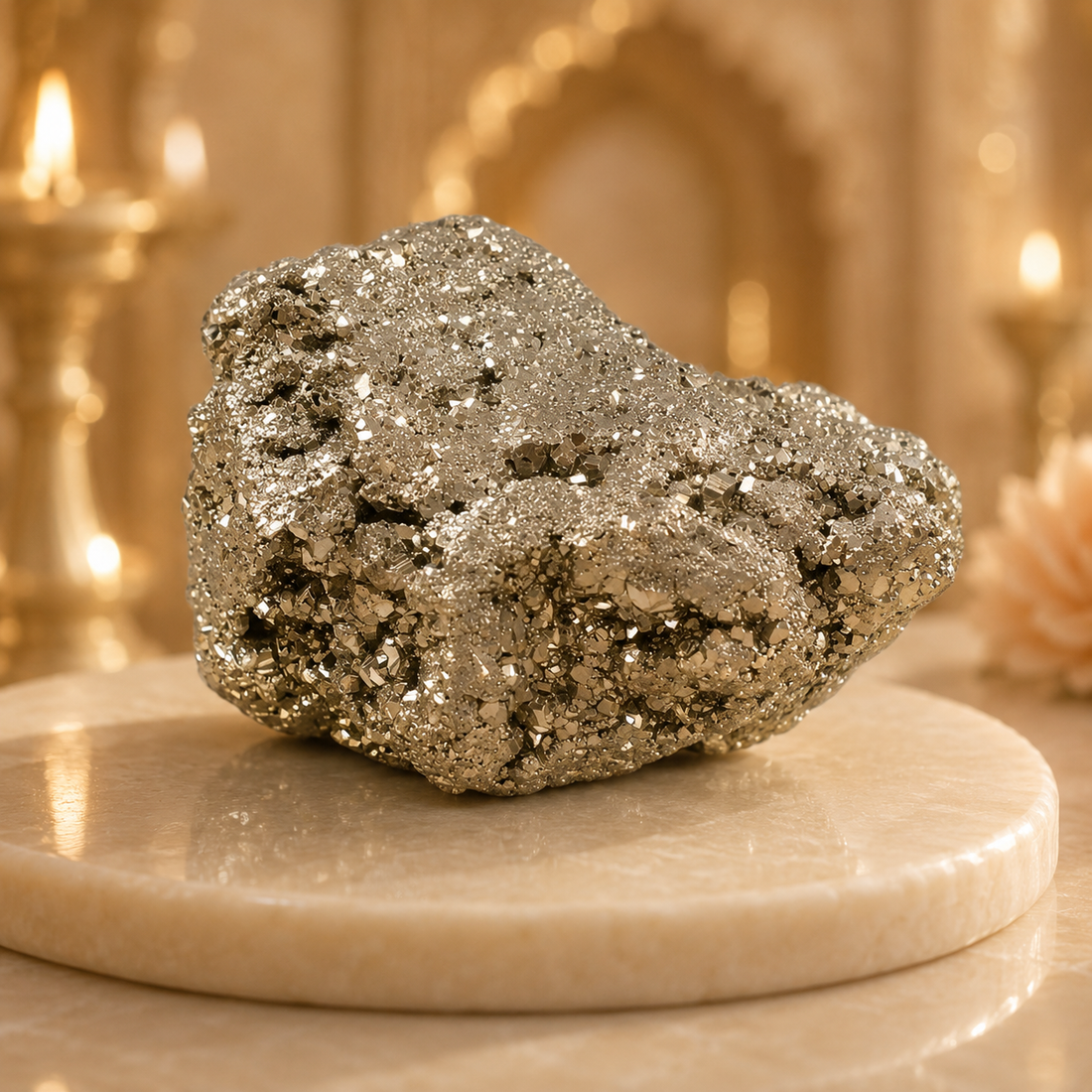 RAW PYRITE STONE