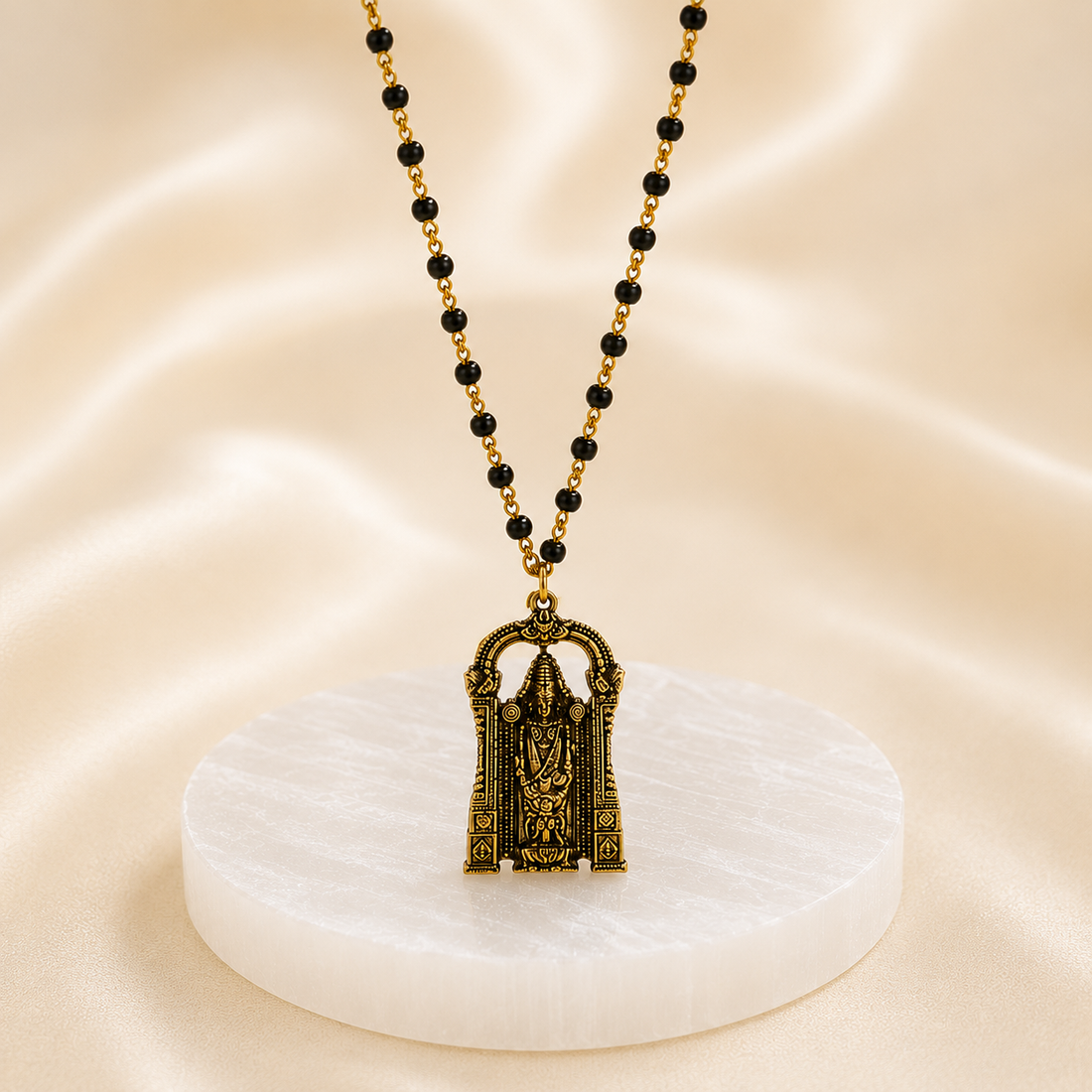 Shri Venkateshwara Mala(Gold Plated) - (SALE - Buy 1 Get 1)