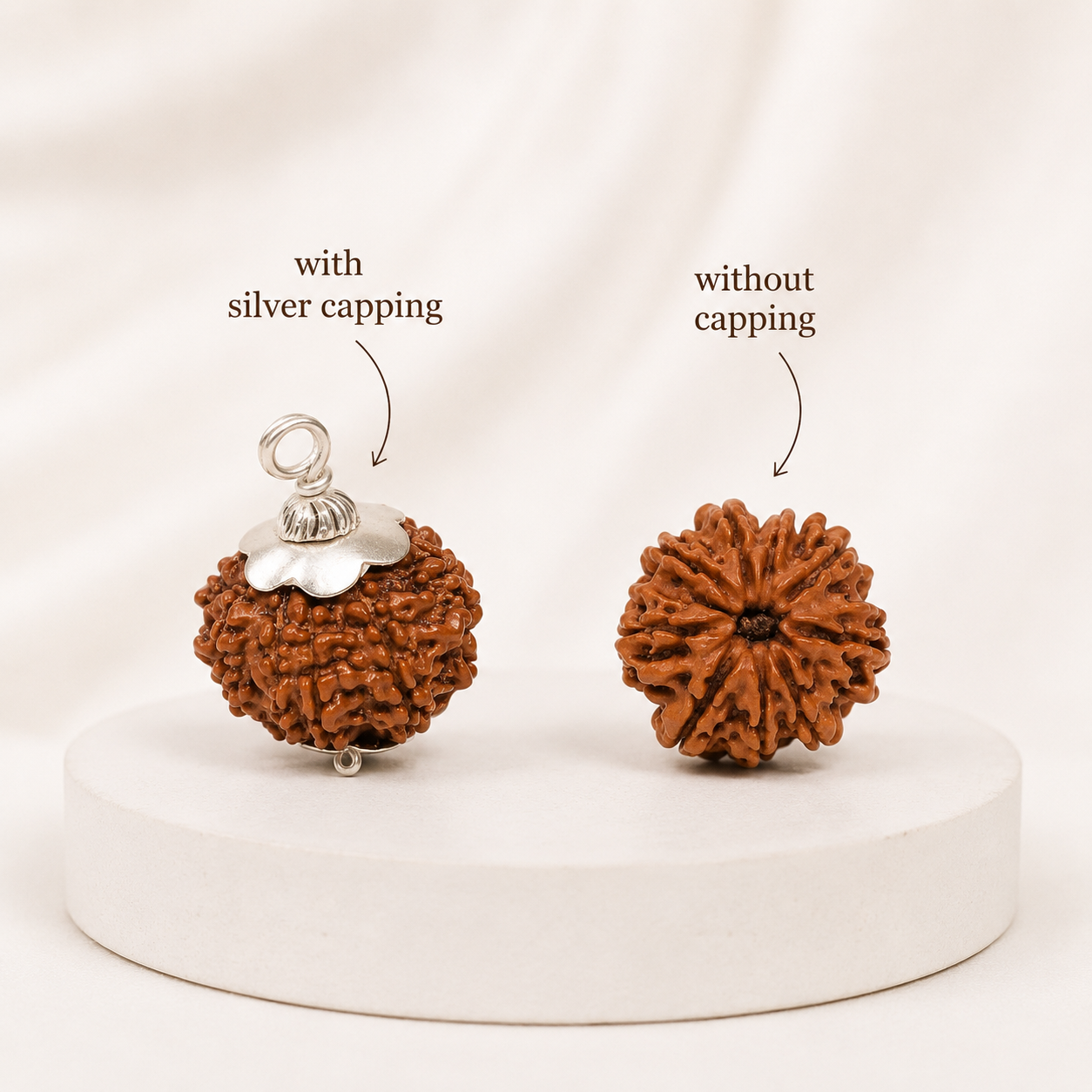 Authentic 9 Mukhi (Nine-faced) Nepal Rudraksha