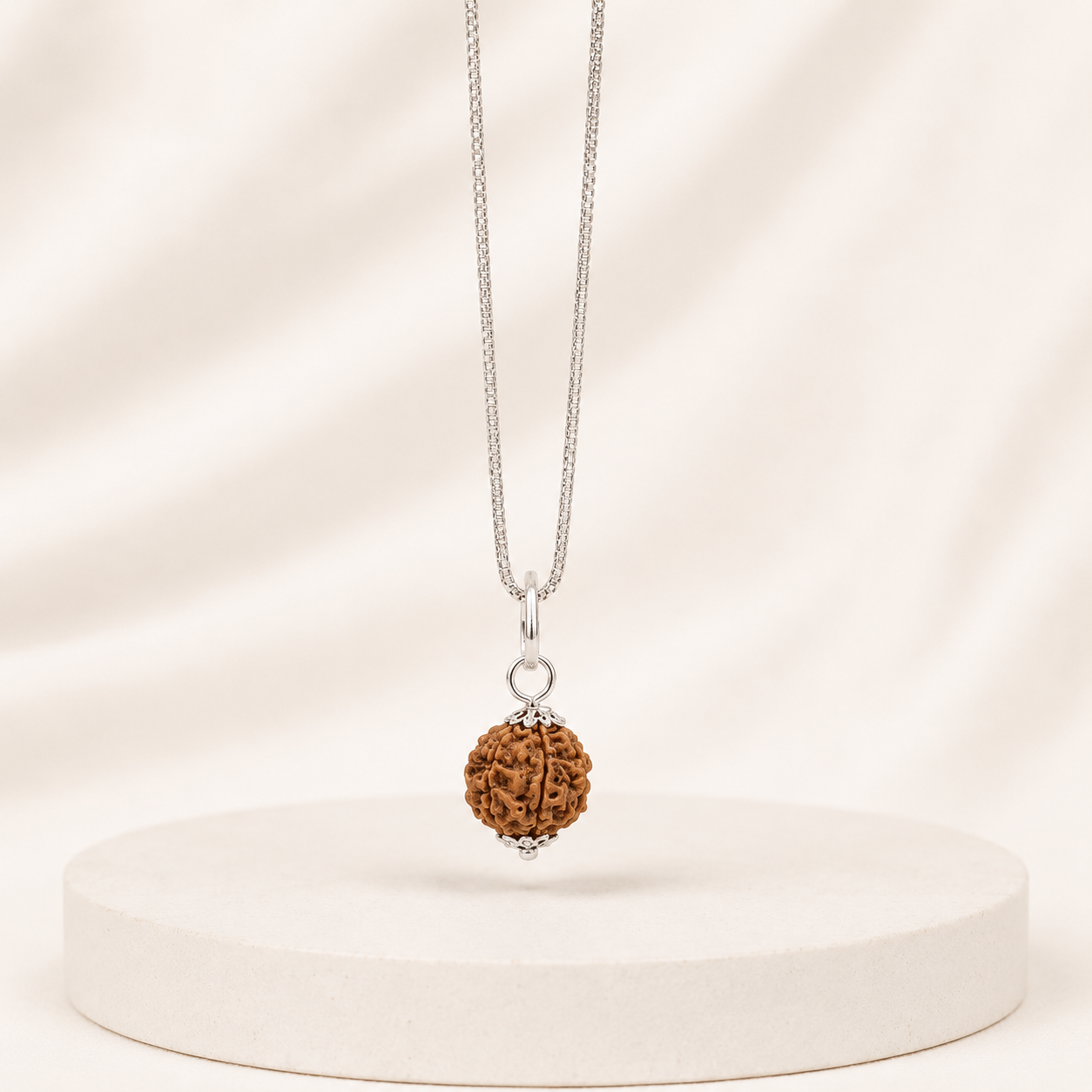 Authentic 9 Mukhi (Nine-faced) Nepal Rudraksha