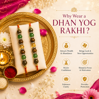 DHAN YOG RAKHI ( BUY 1 GET 1 FREE )