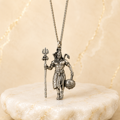 Rudra Hanuman Locket with Chain - (SALE - Buy 1 Get 1)