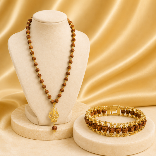 Mahakal Mala and Bracelet