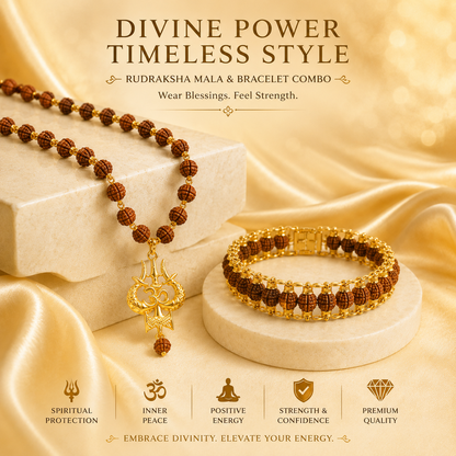 Mahakal Mala and Bracelet