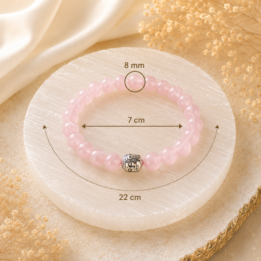 Rose Quarts Bracelet