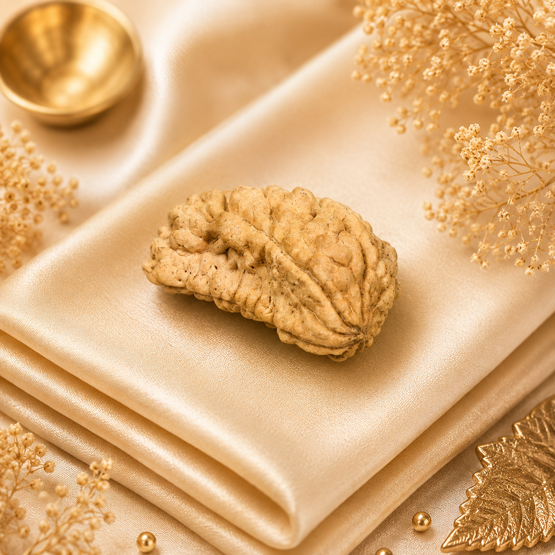 Authentic 1 Mukhi (One-faced) Rudraksha