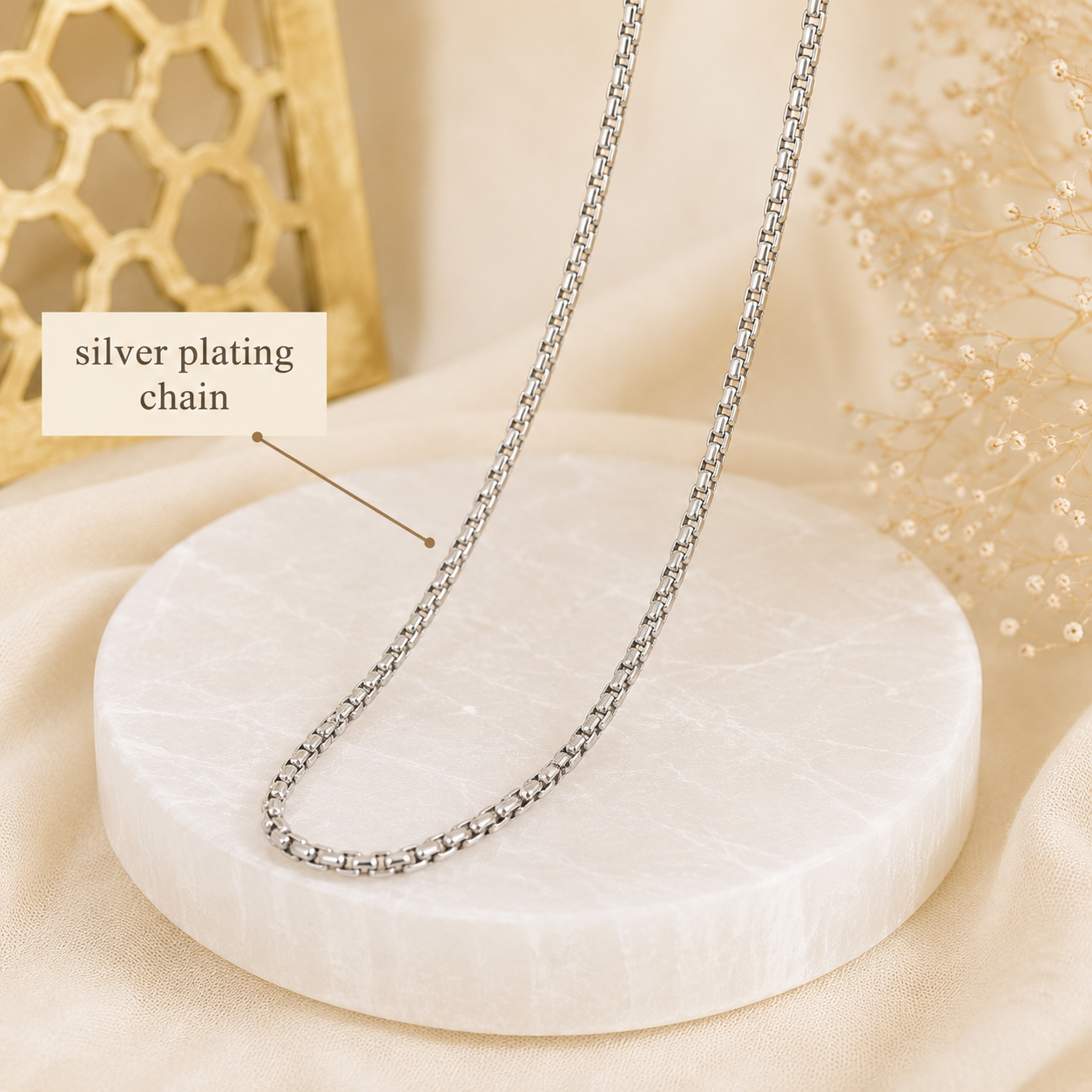 Bajrang Bali Locket with Chain — Silver Finish - (SALE - Buy 1 Get 1)