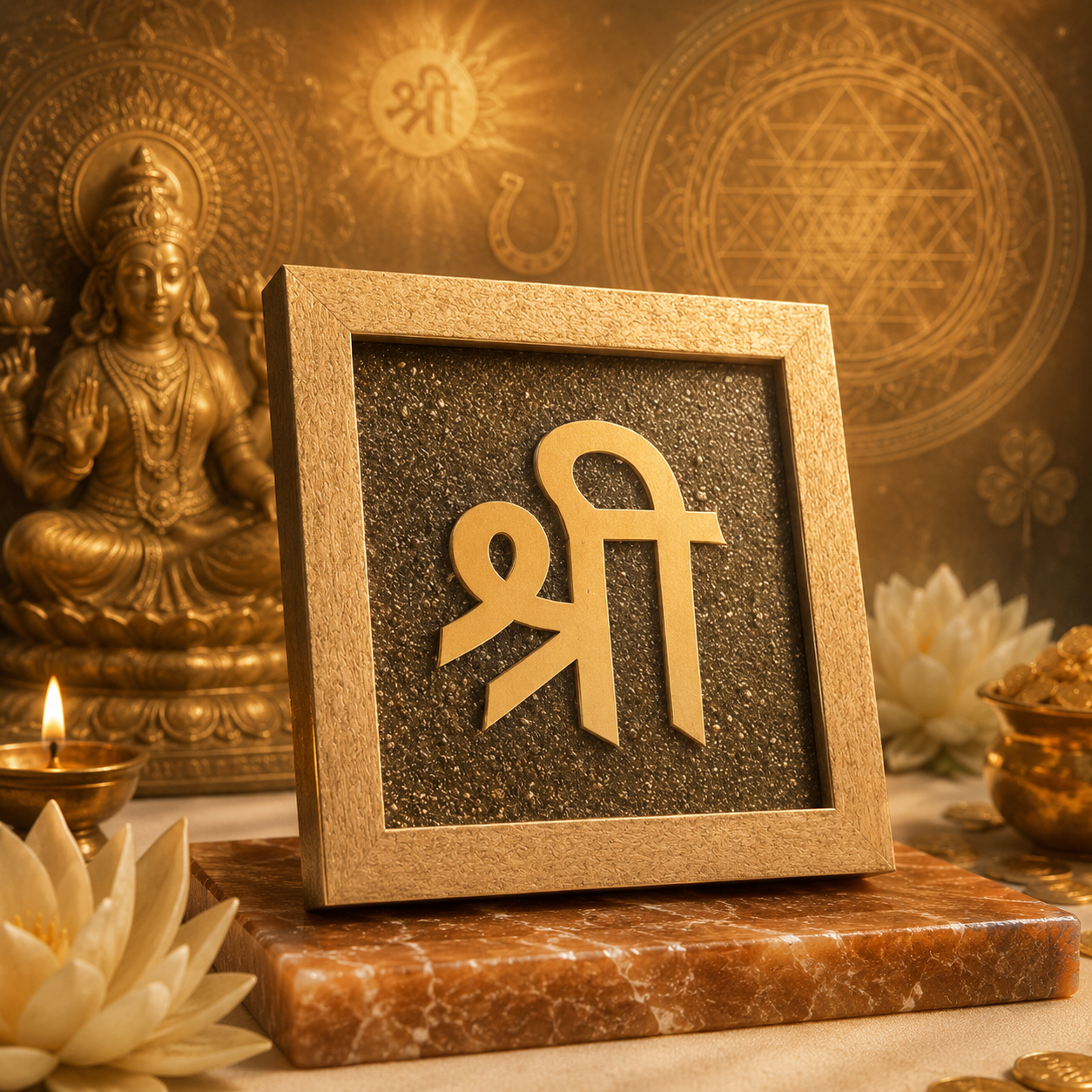 Shri Sacred Symbol - Luck Blessings Harmony