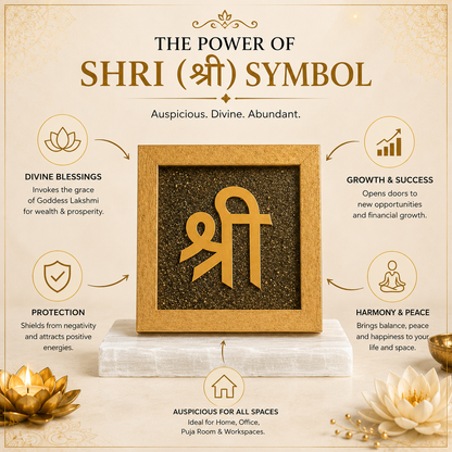 Shri Sacred Symbol - Luck Blessings Harmony