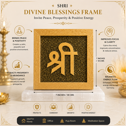 Shri Sacred Symbol - Luck Blessings Harmony