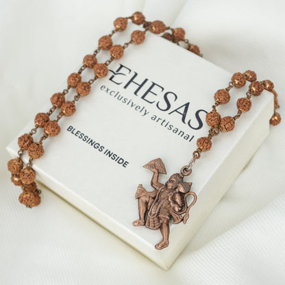 Sankat Mochan Hanuman Mala in Pure Copper - (SALE - Buy 1 Get 1)