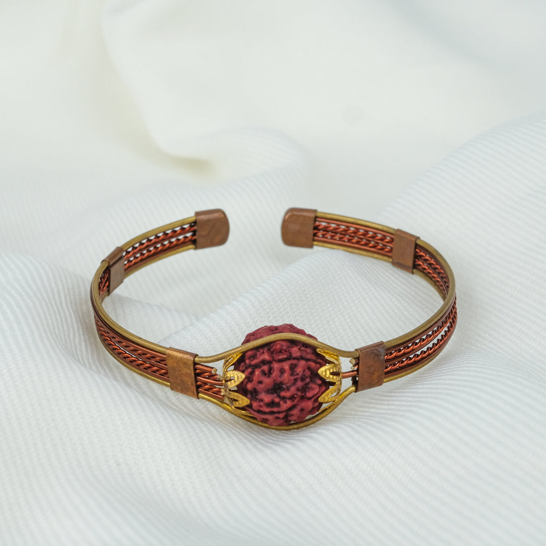 Mahalakshmi Rudraksha Kada ( Free Rudraksha Bracelet )