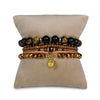Tiger Eye ( Set of 6 Bracelets )