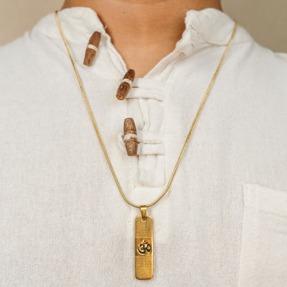 The Resilience Locket With Chain - Om2