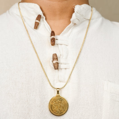 The Resilience Locket With Chain - Ganesh