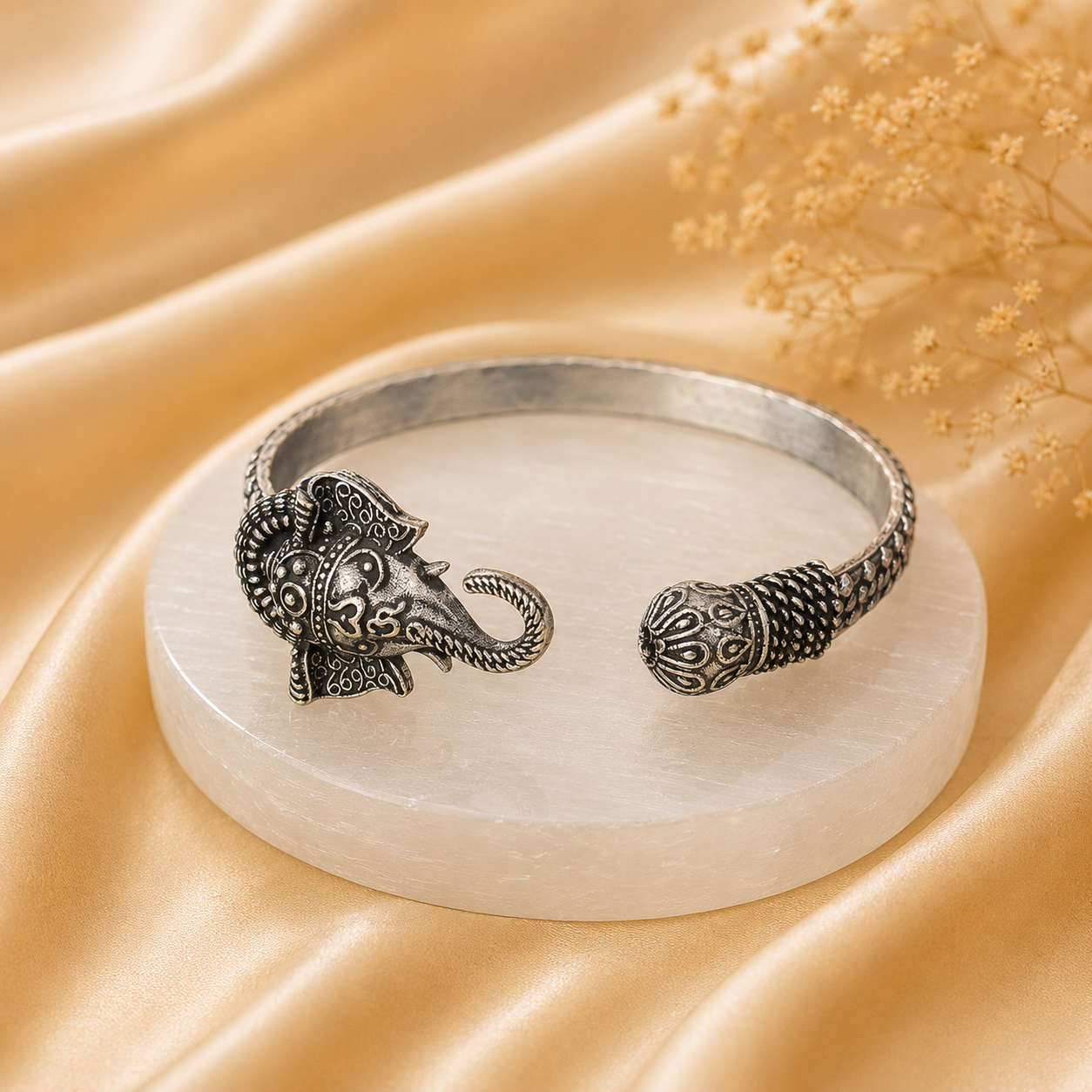 Ganpati Trident Kada – Wisdom, Power &amp; Protection - (𝐁𝐮𝐲𝟏 𝐆𝐞𝐭𝟏 𝐅𝐫𝐞𝐞)