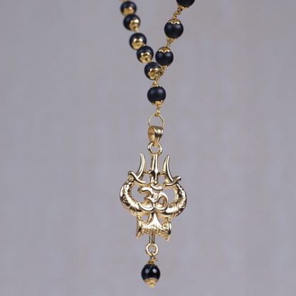 The Original Karungali Mala with 18 K Gold Plating