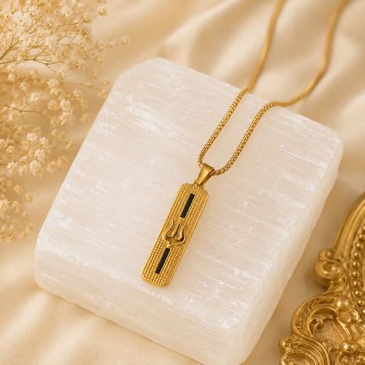 The Resilience Locket With Chain - Trishul