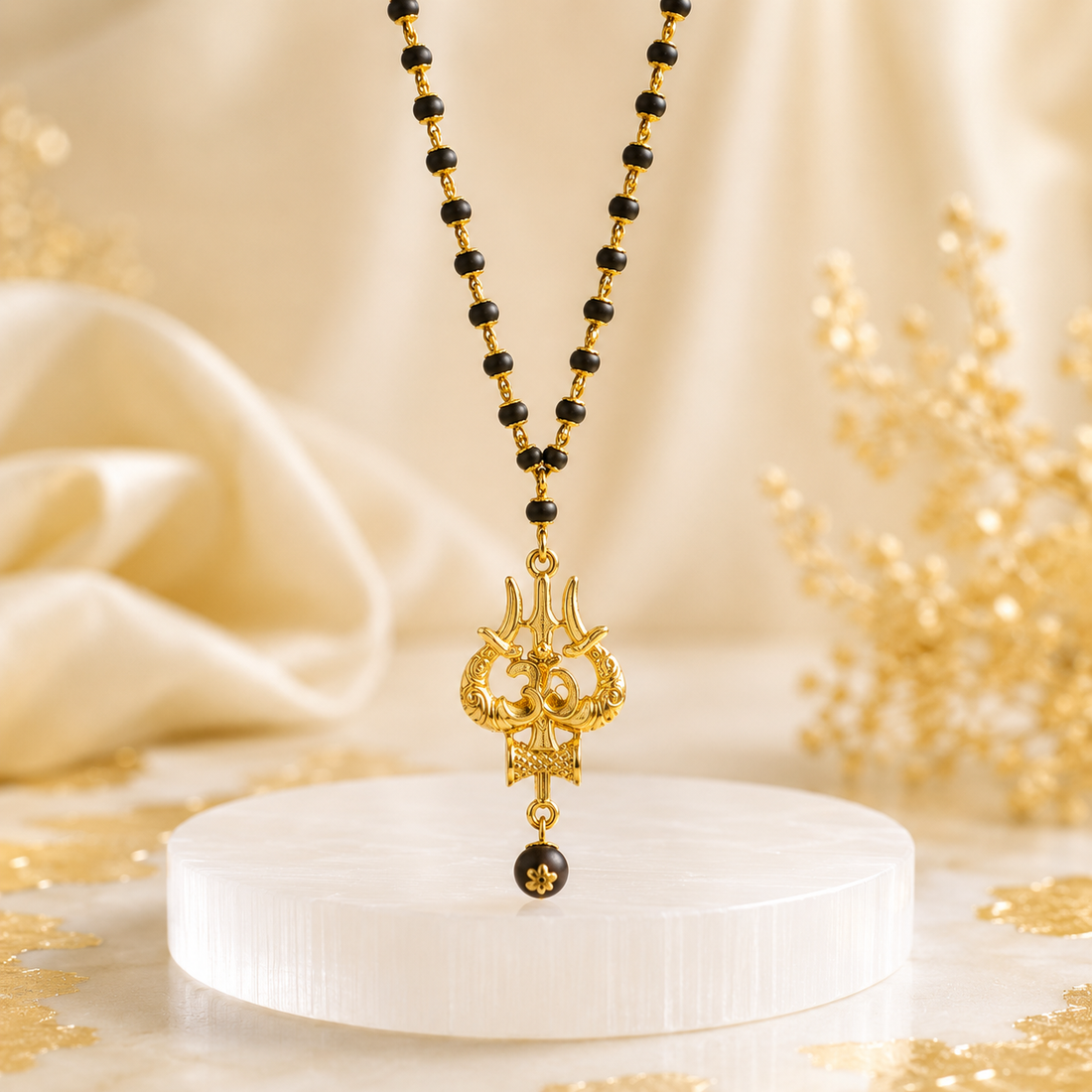 The Original Karungali Mala with 18 K Gold Plating - (SALE - Buy 1 Get 1)