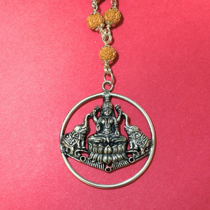 Gajalakshmi Rudraksha Mala - (BFCM SALE - Buy 1 Get 1)