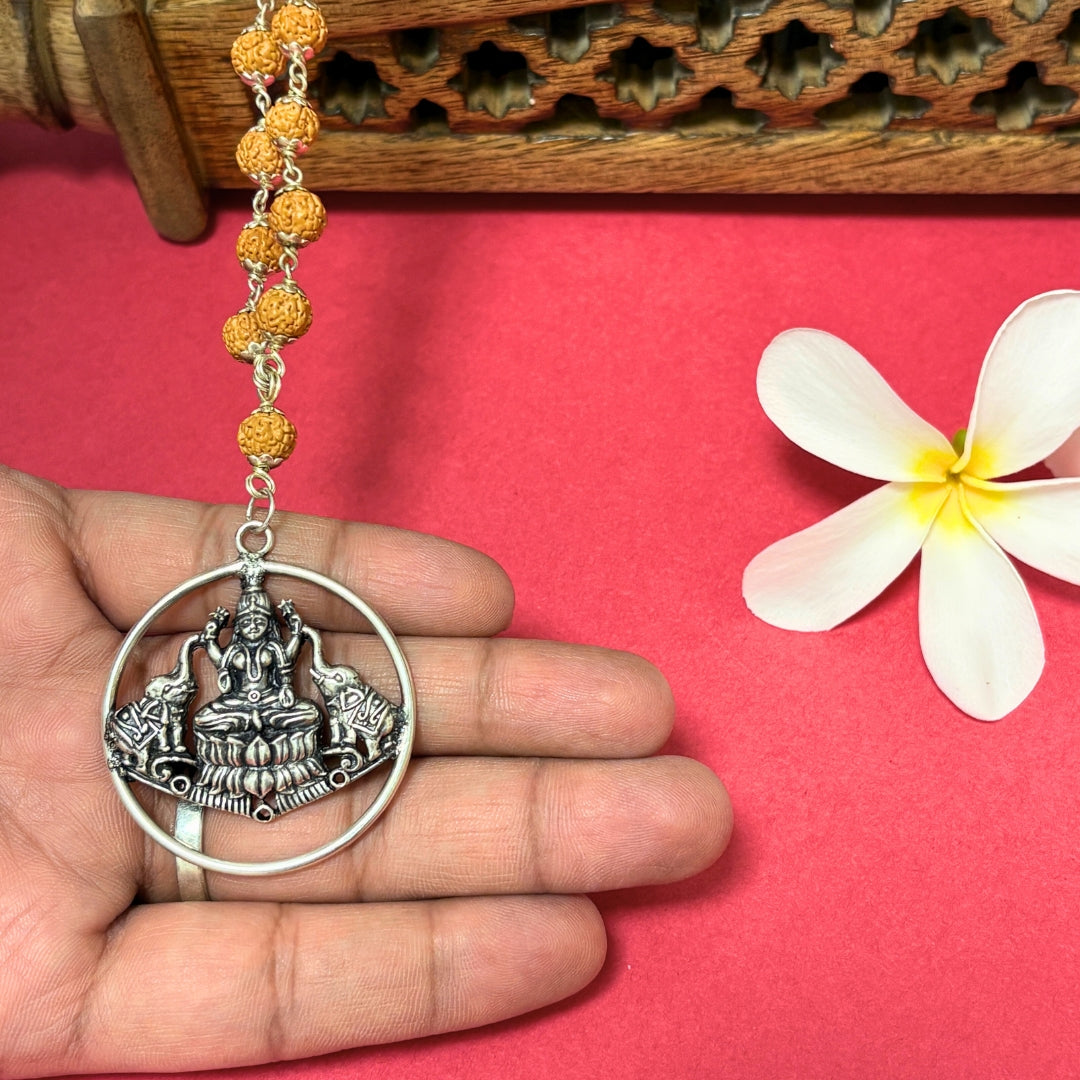 Gajalakshmi Rudraksha Mala - (BFCM SALE - Buy 1 Get 1)