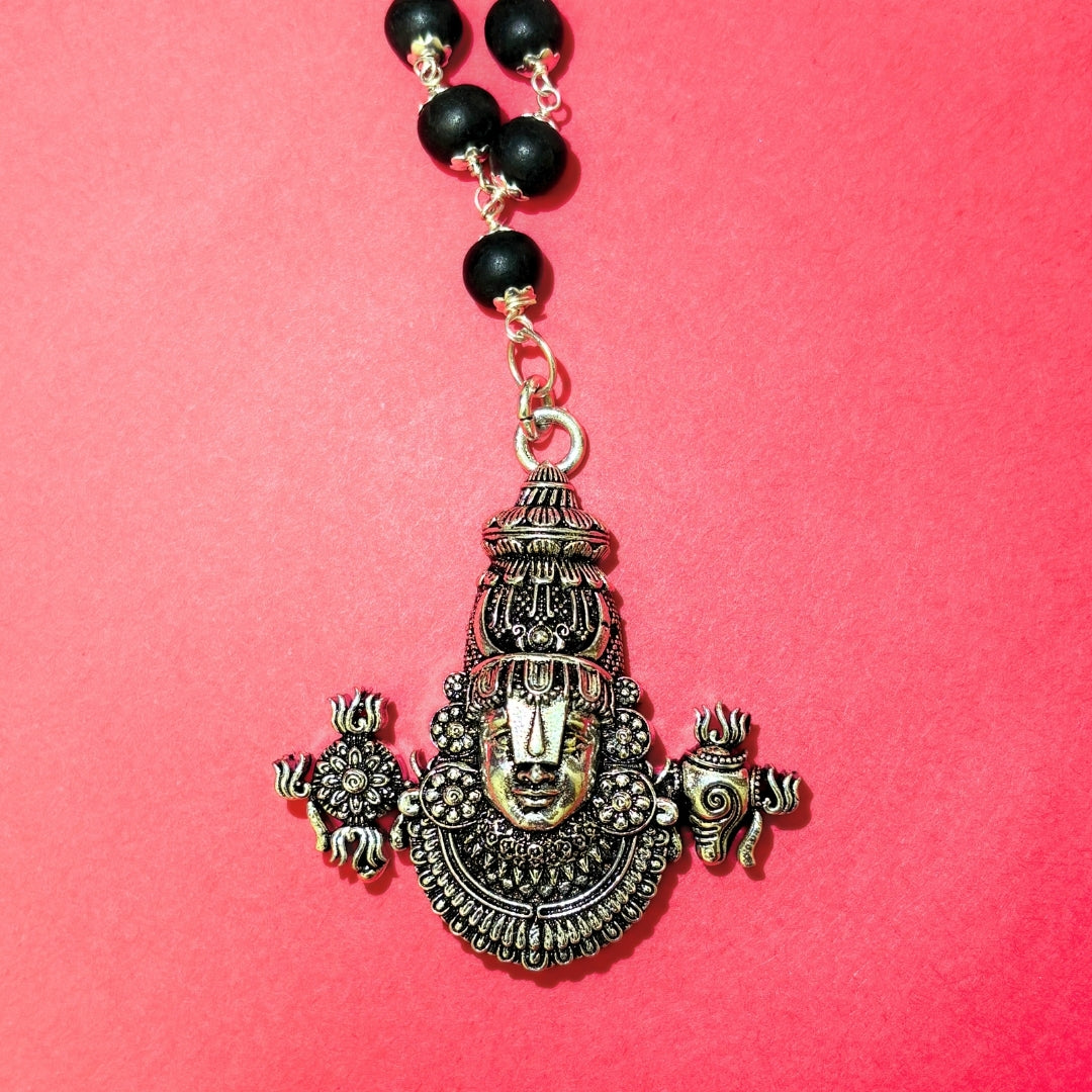 Tirupati Balaji Mala – Pure Karungali - (BFCM SALE - Buy 1 Get 1)