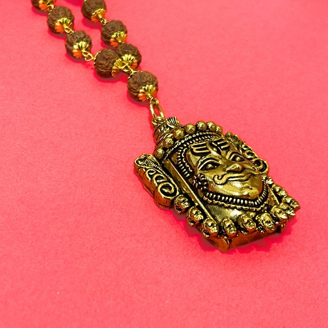 Mahakal Raksha Kavach(Gold Plated) - (BFCM SALE - Buy 1 Get 1)